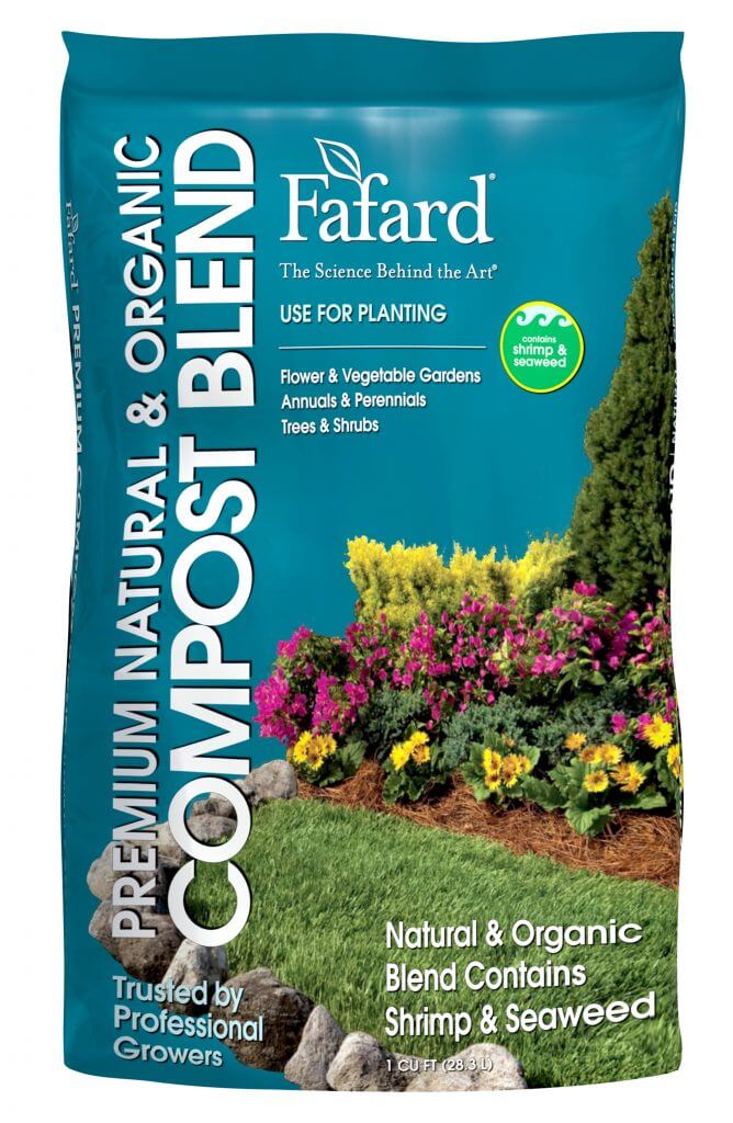 Fafard Premium Natural & Organic Compost Blend pack