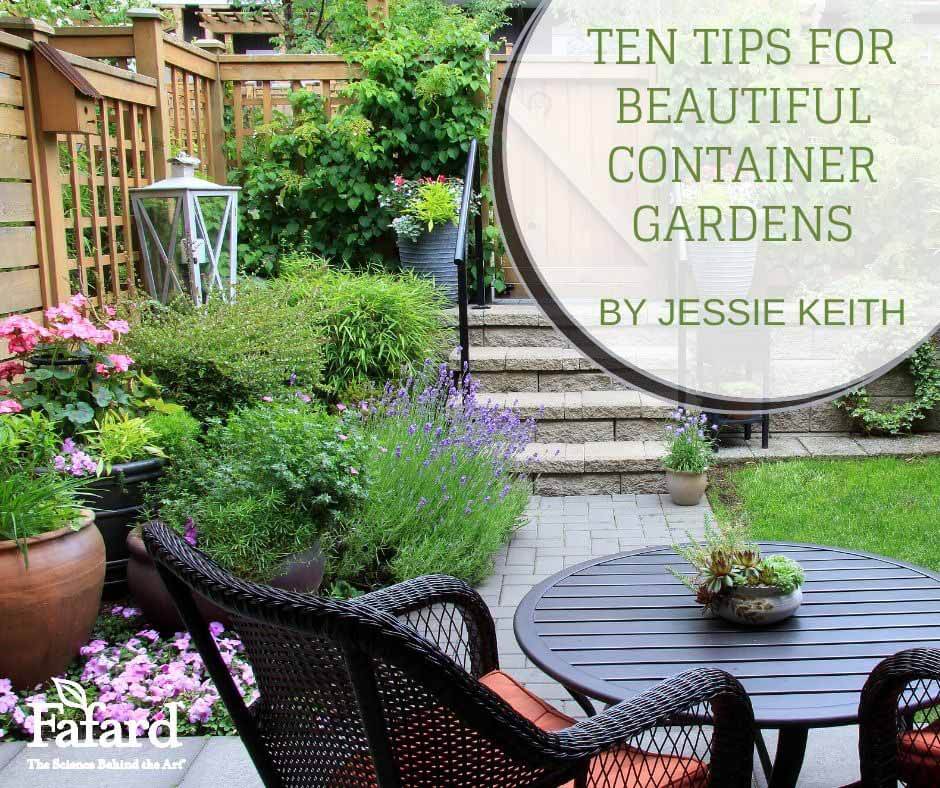 Bigger Really IS Better, Tips on Container Gardening