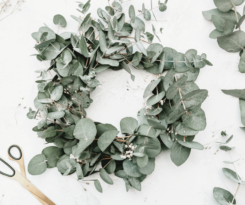 Dried Eucalyptus wreath