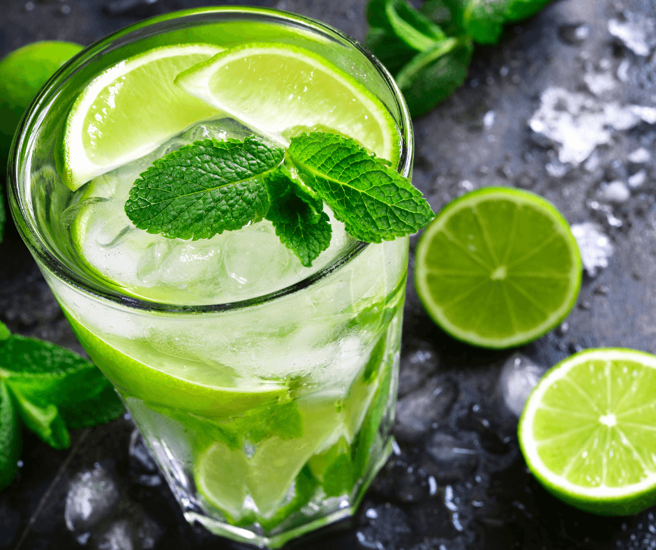 what type of mint leaves are used in mojitos 