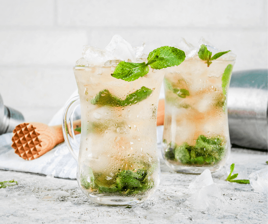 what type of mint leaves are used in mojitos 